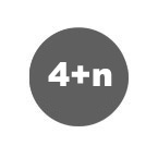  "4+n"